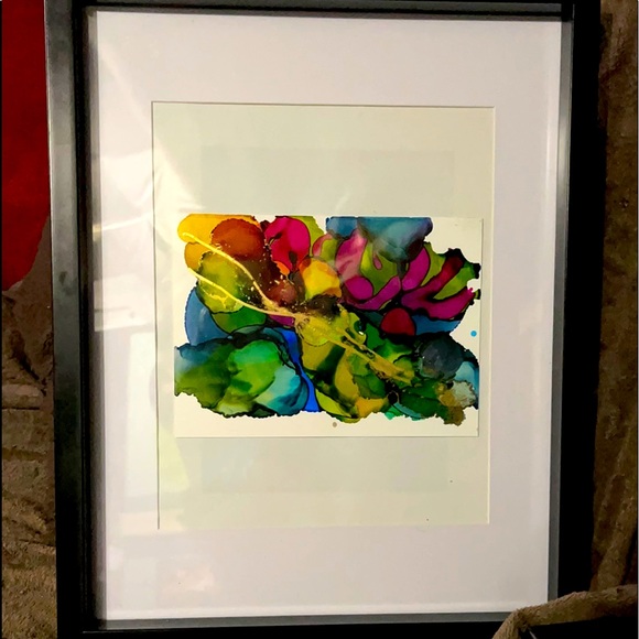 Framed art- hand made by me - Picture 1 of 3
